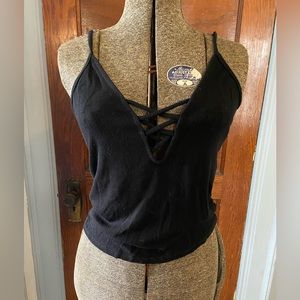 Charlotte Russe black crop top